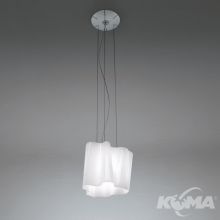 Logico_mini lampa wisząca sufitowa na ramionach 1x10,5W kolor biały jedwab